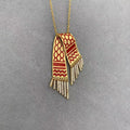 Palestinian Keffiyeh Necklace